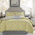thumbnail image 4 of Merritt Complete Bed et Feuille Set Grey/Yellow Simple, 4 of 4