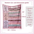 thumbnail image 2 of to My Bonus Daughter Gifts Throw Blanket 60" x 50", Step Daughter Gifts from Stepmom Stepdad for Teen Girls Women, Best Stepdaughter Gifts for Christmas Valentine‘s Mother‘s Day Birthday Gifts, 2 of 6