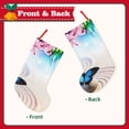 thumbnail image 2 of Lsque Butterfly In Blossoms Zen Pattern 18 Inch Christmas Stockings, Festive Holiday Stocking for Christmas Decorations Holiday Decor, 2 of 8