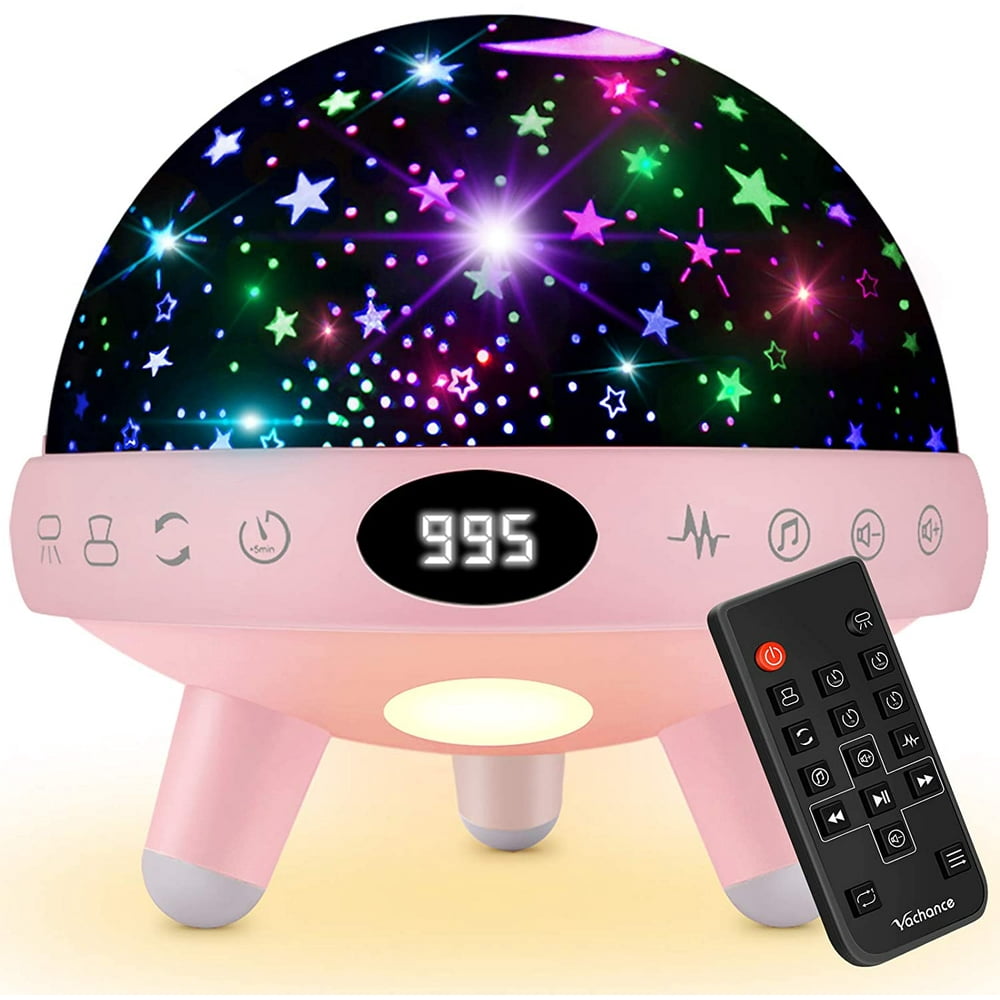 Yachance Baby Star Projector Night Light for Kids with Music White Noise Sound Machine Baby