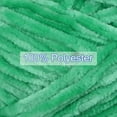 thumbnail image 5 of Uxcell 1 Skein Velvet Yarn Chenille Yarn 100g/3.5oz 87 Yards 6# Super Bulky Polyester Soft Blanket Yarn Dark Green, 5 of 6