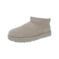 thumbnail image 1 of Ugg Classic Ultra Mini Women's Suede Wool Lined Ankle Boots, 1 of 3