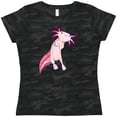 thumbnail image 3 of Inktastic Axolotl Says Hello Cute Salamander Women's T-Shirt, 3 of 5
