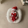 thumbnail image 6 of Zshosam Baby Clothes Unisex Newborn Baby Boy Girl Sweatshirt Romper Christmas Bodysuit Fall Gender Neutral Clothes Size 12 18 Months,(Red 12-18 Months), 6 of 9