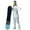 Green, variant on Snow Pants Women Resorte,Snow Suit for Adults Women,Womens Waterproof Ski Pants Women's Matching Color Matching Ski Pants Windproof Warm Breathable Ski Pants