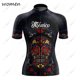 thumbnail image 3 of 2022 Nuevo México Ciclismo Jersey Mujer Bicicleta Montaña Carretera MTB Superior Mujer Bicicleta Camisa Manga Corta Carreras Ropa Montar Verano, 3 of 5