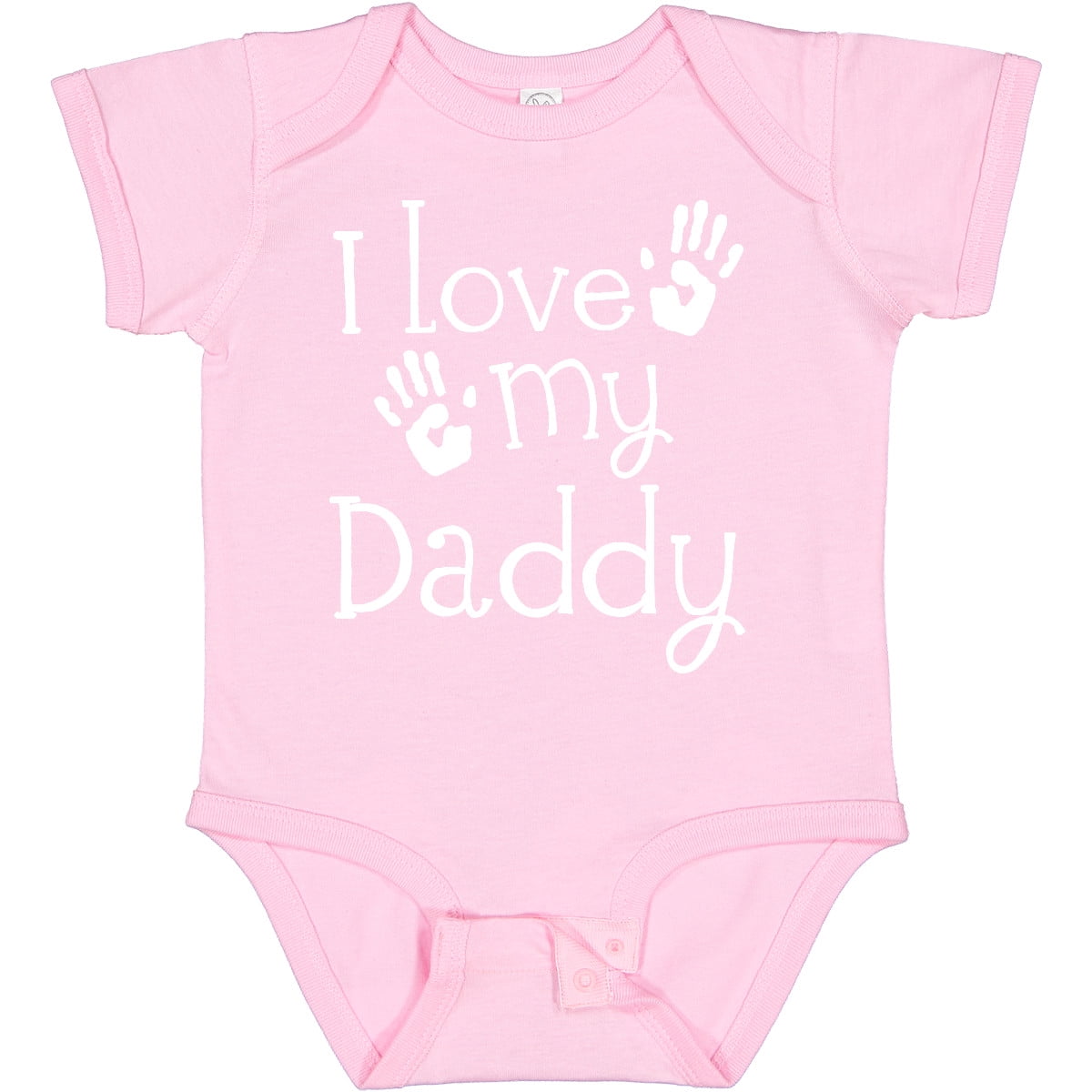 Inktastic I Love My Daddy Fathers Day Boys or Girls Baby Bodysuit