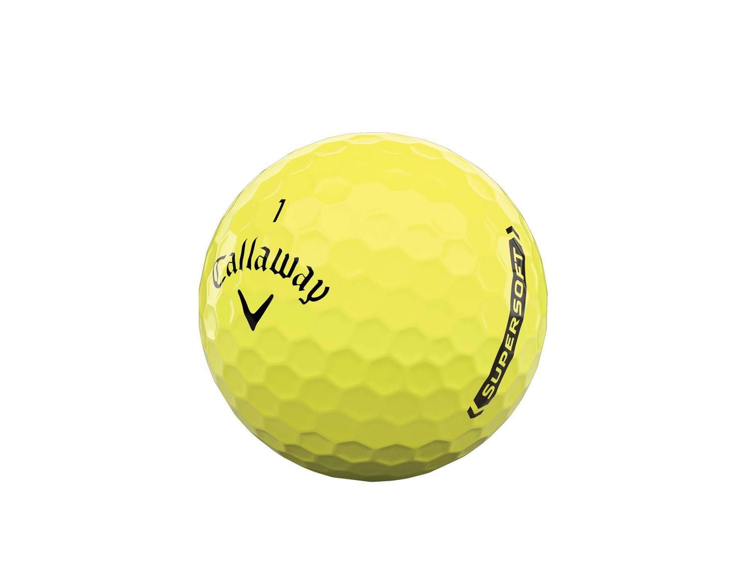 Callaway Supersoft 21 Golf Balls Dozen Yellow