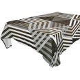 thumbnail image 1 of EREHome Nappe Cube à Bandes Creuses 60x120 Pouces, 1 of 4
