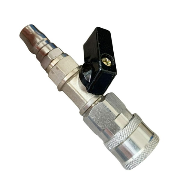 Juego de válvulas de bola para lavadora a presión, duradero, portátil, conector de conexión rápida fácil de usar, multifuncional para interruptor de m Estilo D