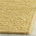 thumbnail image 3 of SAFAVIEH Cambridge Avalon Geometric Wool Runner Rug, Light Gold/Dark Gold, 2'6" x 12', 3 of 12