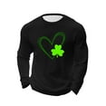 thumbnail image 3 of Posijego Big and Tall Mens St Patrick's Day Shirt Slim Muscle Long Sleeve Basic Tee Shirts Stretch Pullover Tops, 3 of 5