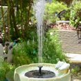 thumbnail image 4 of Hyasfey Garden Solar Fountain with Light Waterproof Auto On/Off Simple Installation High Efficiency Bird Bath Solar Water Pump Fountain, 4 of 7