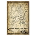 thumbnail image 3 of Possum Kingdom Lake Vintage Map Prints Canvas, Texas Map Art Canvas, Canvas, Possum Kingdom Lake road map style vintage Canvas , Canvas Wall Art, Street Map Artwork Canvas, 3 of 6