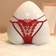 thumbnail image 2 of Tbopshirt Sexy Lingerie for Women,Womens Lingeries Fashion Lace Women Solid Comfort Underwear Skin Friendly Briefs Panty Intimates Thon,Valentines Day Gift for Her, 2 of 5