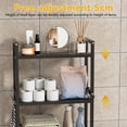 thumbnail image 6 of Tereitr 3-Tier Over The Toilet Shelf, Adjustable Freestanding Bathroom Storage Organizer, Metal Shelf Above Toilet Rack with Space Saving Design, 6 of 9