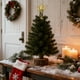thumbnail image 1 of Estrella de Navidad a pilas para la copa del árbol | Estrella explosiva de metal dorado con luces LED | Decoración festiva para la copa del árbol, 1 of 5