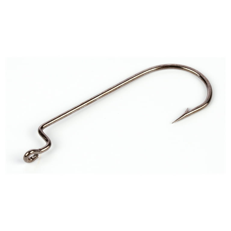 Gamakatsu 67078 Worm 321 Bulky Style Worm Hook Size 2/0 ,7 Per pack (2770)  