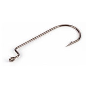 Ozark Trail 3/0 Offset Worm Hooks, High-Carbon Steel Fishing Hooks, 5 Pack