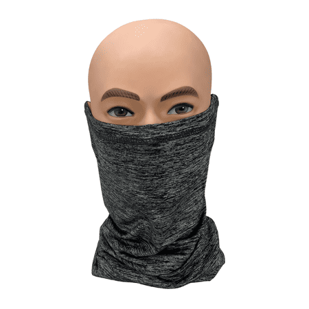 JupiterGear JG-GAITER2-GRY Premium Sports Neck Gaiter Face Mask for Outdoor Activities Heather Grey