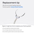 thumbnail image 3 of Resmed AirFit P10 Frame System - Replacement CPAP Frame System with Nasal Pillows Cushion - Headgear Not Included - Large, 3 of 7