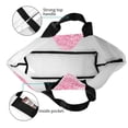 thumbnail image 4 of Disketp Pink Glitter Bolsa Tote Estampada para Mujer, Bolso de Hombro y de Mano para Compras y Viajes, 4 of 8