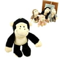 thumbnail image 2 of RUIG Plush Gorilla Keychains for Girls Kawaii Gorilla Pendant for Purse Backpack Cute Stuffed Animal Keyring for Women Fun Hanging Accessories,Plush Toy Accessory- 6.3 Inches, 2 of 9