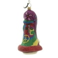 thumbnail image 2 of Tie Dye Snowman - 1 Ornament 4.5 Inch, Glass - Ornament Glitterazzi Rainboe Zkp2651tied, 2 of 3