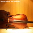 thumbnail image 3 of 4Pcs Durable Metal Fine Tuners String Adjusters Replacement Parts for 3/4 4/4 CelloSilver, 3 of 8