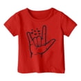thumbnail image 3 of Tiijoy Graphic Tee for Girls Short Sleeve Round Neck T Shirt Casual Soft Tshirt, Sizes 1-13, 3 of 3