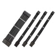 thumbnail image 2 of Cable de extensión de PSU, fuente de alimentación para computadora de escritorio, juego de cables de nailon, 24 pines, 4 + 4 pines, 6 + 2 pines, juego de cables, negro sidaley EL002143-05, 2 of 2