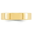 thumbnail image 3 of 10k Yellow Gold 5mm Lightweight Flat Wedding Band Size 13.5 1FLL050, 3 of 5