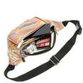thumbnail image 6 of C.T.Soarsky Women's Belt Bags Fanny Pack Sparkly Outfits for Women Girls Festival Rave Waist Bag-Rose Gold, 6 of 7