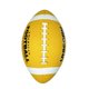thumbnail image 5 of Balón de fútbol americano de goma, número 6, color arcoíris, 5 of 5