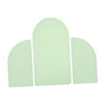 thumbnail image 3 of Luzkey 3x Arch Backdrop Covers Arch Frame Backdrop Covers Birthday Arch Stand Covers, Wedding Arch Covers for Baby Shower, Reception Light Green, 3 of 8
