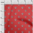 thumbnail image 1 of oneOone Georgette Viscose Fabric Floral Block Print Sewing Fabric BTY 42 Inch Wide, 1 of 4