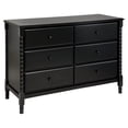 thumbnail image 4 of DaVinci Jenny Lind Spindle 6-Drawer Dresser in Ebony, 4 of 6