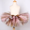 thumbnail image 4 of Falda tutú de ciervo para niñas, tutú esponjoso para fiesta de cumpleaños, falda de tul para baile para niñas, disfraz de ciervo para Navidad, diadema con astas, 4 of 5