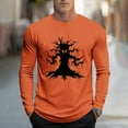 thumbnail image 1 of Blusas y camisas de manga larga y cuello redondo para hombre, moda informal, estampado, deportivas, de manga larga y cuello redondo, blusas, camisas, blusas para hombre, poliéster, 1 of 5