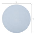 thumbnail image 6 of Unique Bargains 6Pcs Rustic Round Woven Dining Placemats Blue 15x15inch, 6 of 6