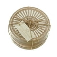 thumbnail image 5 of Mango Wood 4 PC Etched Coasters White, 5 of 5