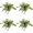 Green 4Packs, variant on Lifelike Persian Fern Faux Greenery Silk For Home Indoor Outdoor Arrangements, 70 cm, Green 1Pack