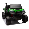 Kid‘s 2Seater XXL RideOn Truck with Dump Bed 24V OffRoad 4WD UTV