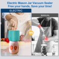 thumbnail image 2 of Kit de Scellage sous Vide pour Bocaux Mason Électriques à Large Ouverture et Ouverture Régulière, 2 of 6