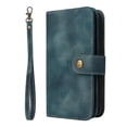 thumbnail image 2 of Funda de cuero multifuncional con cremallera y ranura para tarjetas para Samsung Galaxy A10, 2 of 4