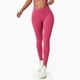 thumbnail image 2 of Pantalones de yoga Skin Friendly Hip Lift Patchwork Diseño con cordón Secado rápido Leggings de yoga de cintura alta para ejercicio Rojo L, 2 of 8