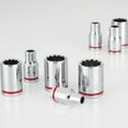 thumbnail image 3 of Sunex 9732 1/4" Drive 44pc Socket & Bit Set w/ Mini Dual Flex Head Ratchet, 3 of 6