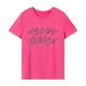 thumbnail image 1 of Camiseta para mujer de verano, elegante, ligera, suave, cuello redondo, para viajes y desplazamientos S, 1 of 7