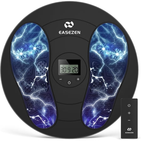 Foot Massager Circulation Stimulator, 10 Modes and 20 Intensities, Gifts for Mom Dad