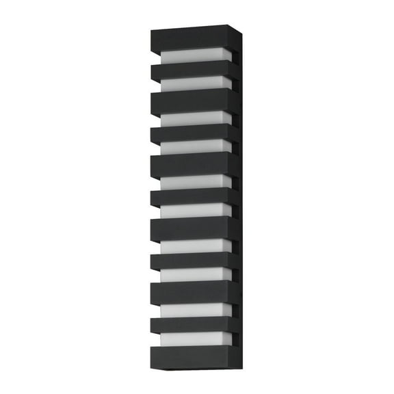 86266BK Maxim Lighting Keyes - 36W 1 LED Outdoor Wall Sconce-28 Inches Tall and 6.75 Inches Wide